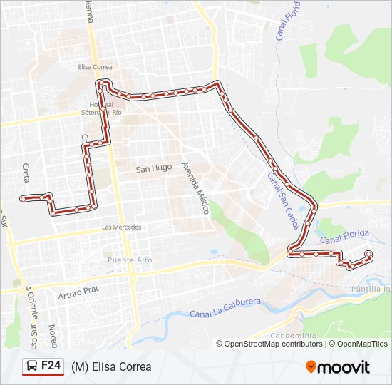 F24 Micro Line Map