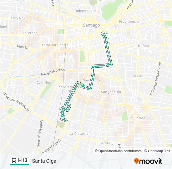 H13 Micro Line Map