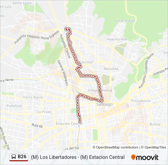 B26 Micro Line Map