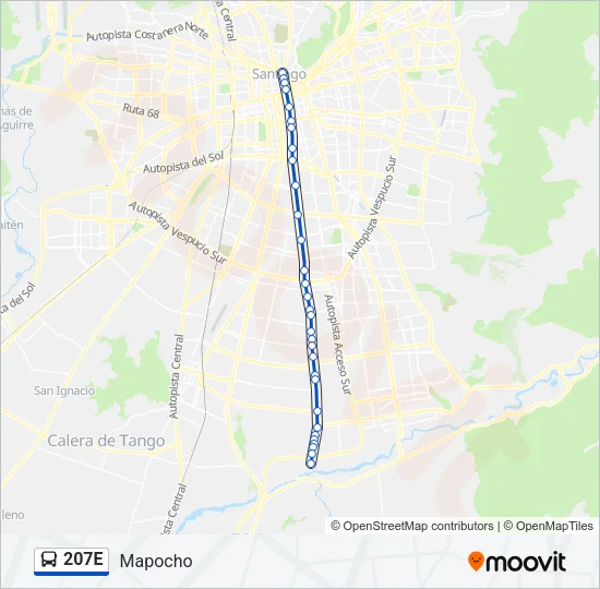 207E Micro Line Map