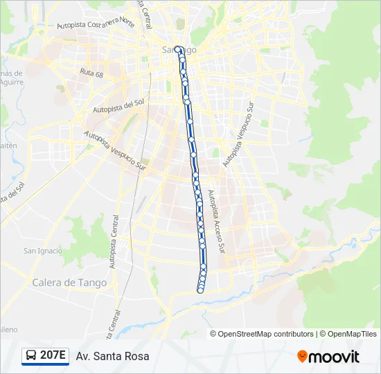 207E Micro Line Map