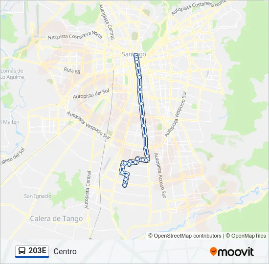 203E Micro Line Map
