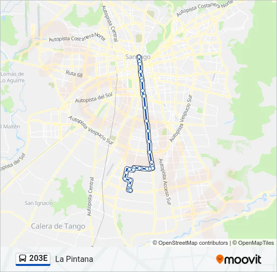203E Micro Line Map