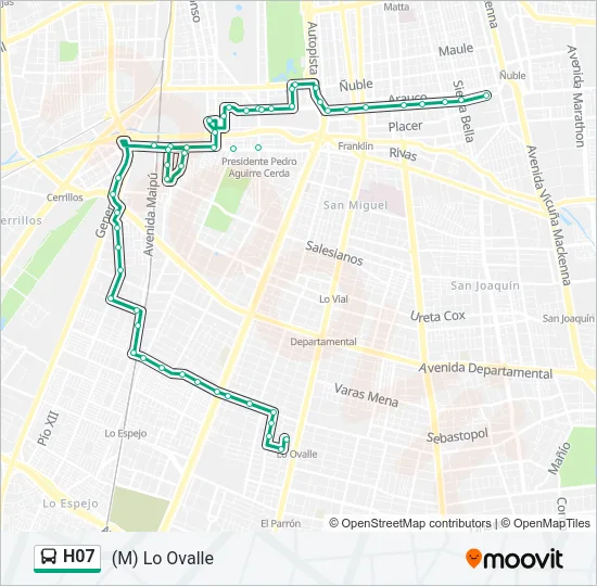 H07 Micro Line Map