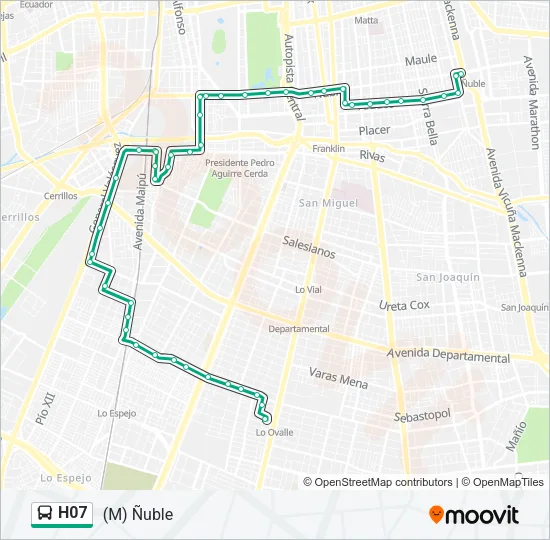 H07 Micro Line Map