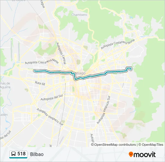 518 Micro Line Map