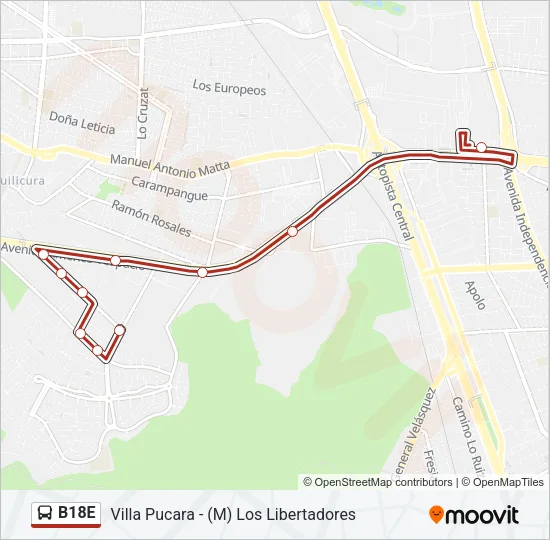 B18E Micro Line Map