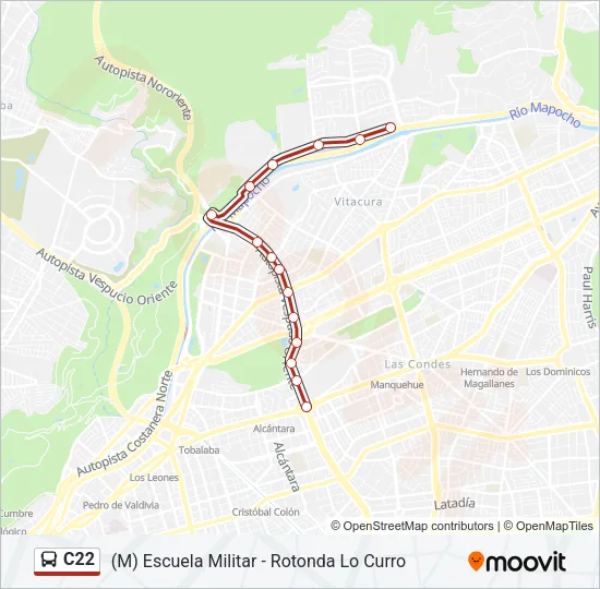 C22 Micro Line Map