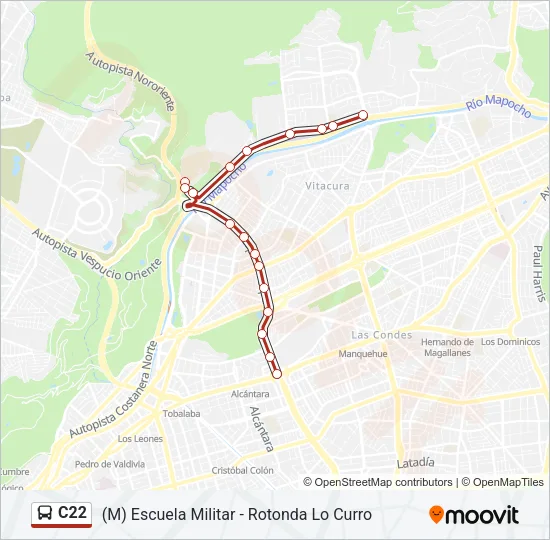 C22 Micro Line Map