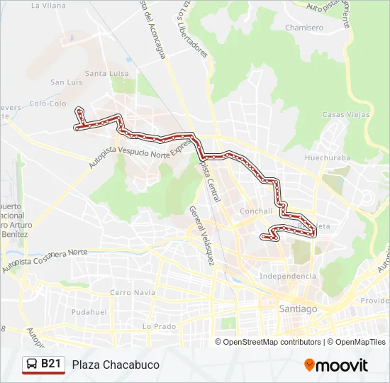 B21 Micro Line Map