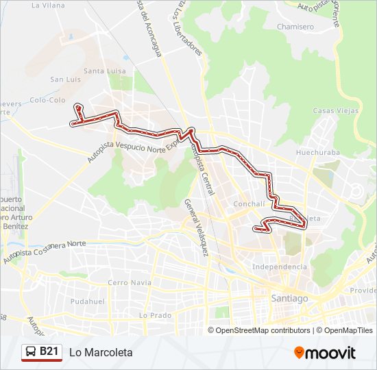 B21 Micro Line Map