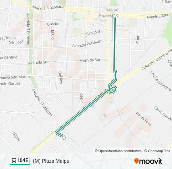 I04E Micro Line Map