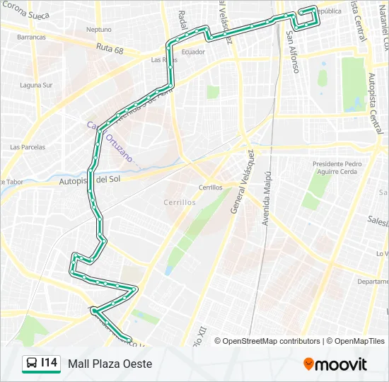 I14 Micro Line Map