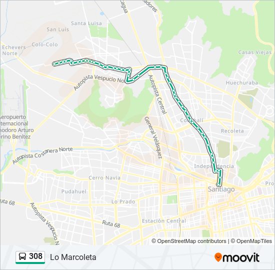 308 Micro Line Map