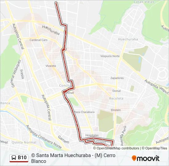 B10 Micro Line Map