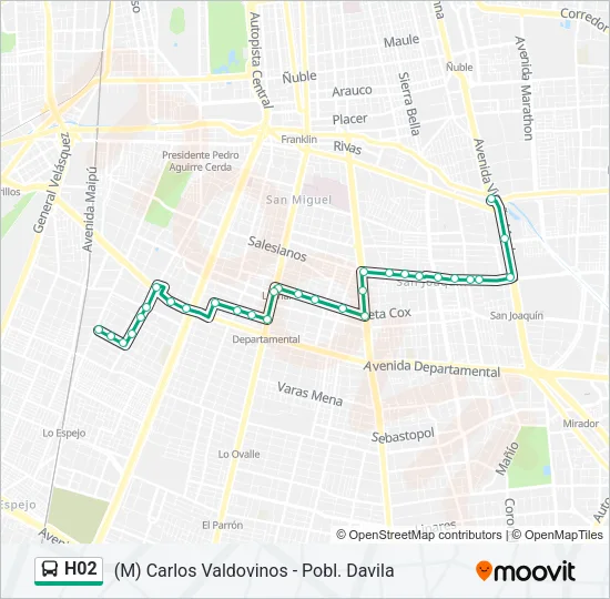 H02 Micro Line Map