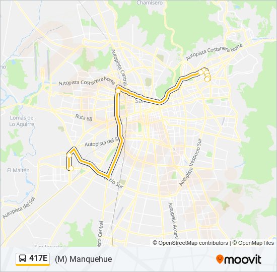 Mapa de 417E de Micro