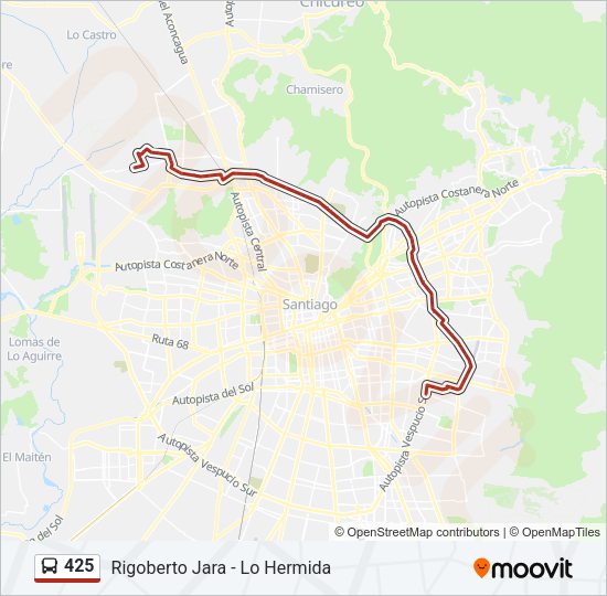 425 Micro Line Map