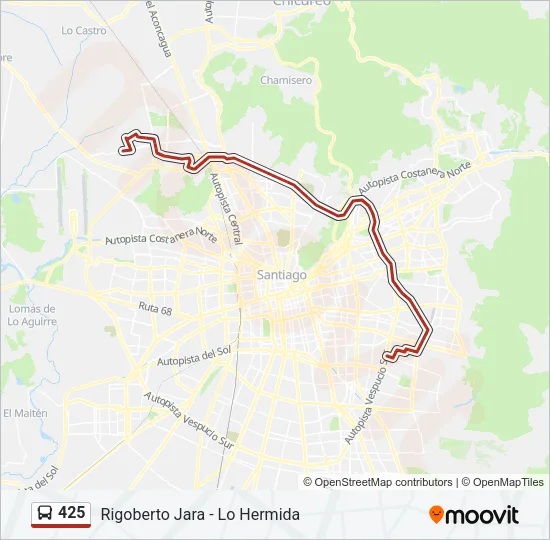 425 Micro Line Map