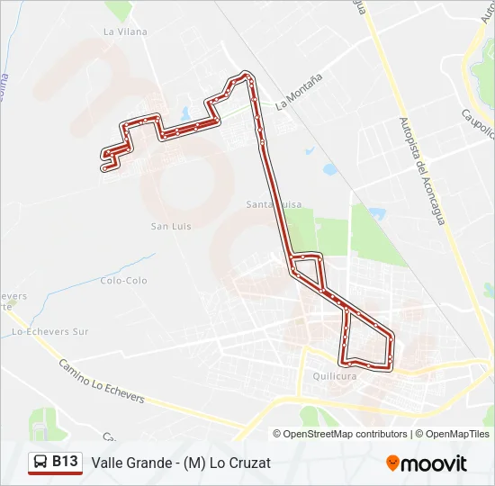 B13 Micro Line Map