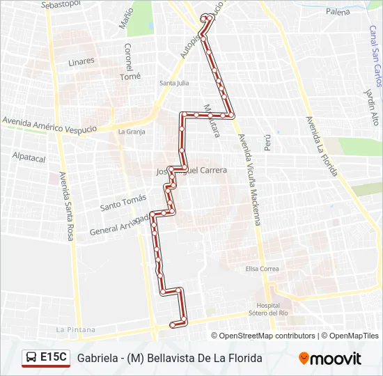 E15C Micro Line Map