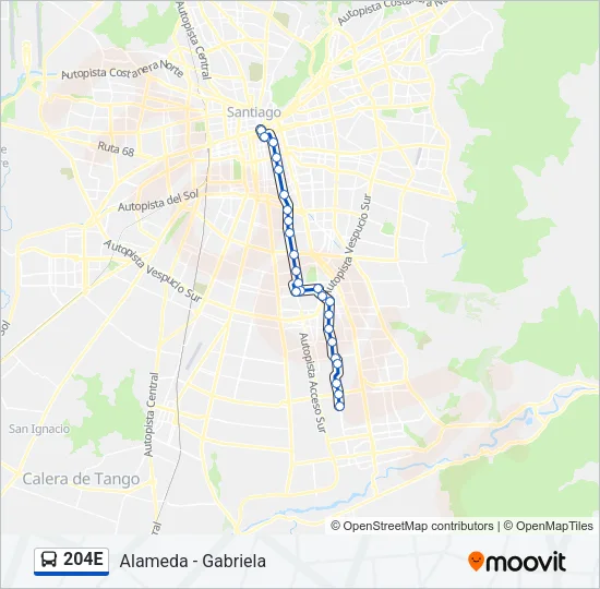 204E Micro Line Map