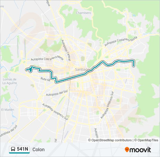 Mapa de 541N de Micro