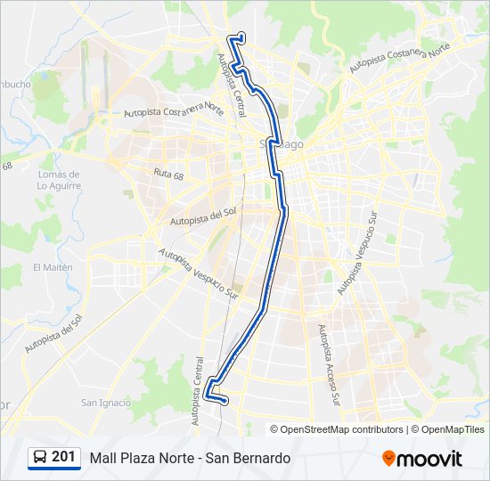 Mapa de 201 de Micro