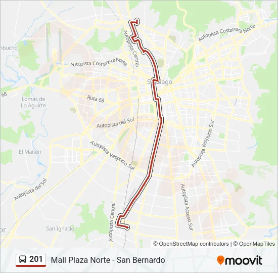 201 Micro Line Map