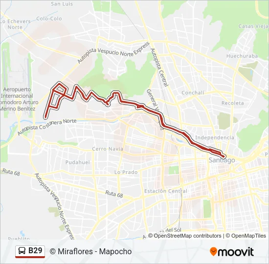 B29 Micro Line Map