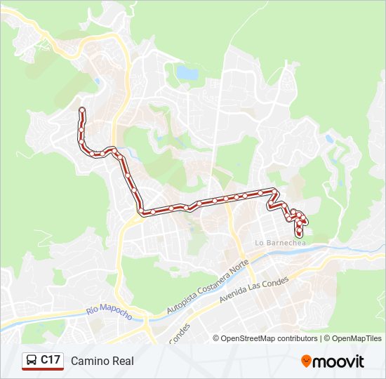 C17 Micro Line Map