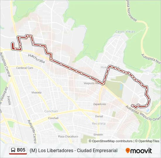 B05 Micro Line Map
