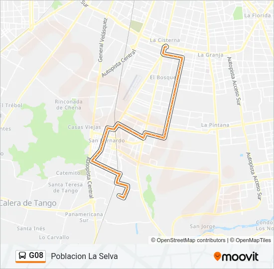 G08 Micro Line Map