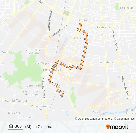 G08 Micro Line Map