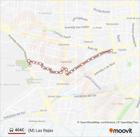 404C Micro Line Map
