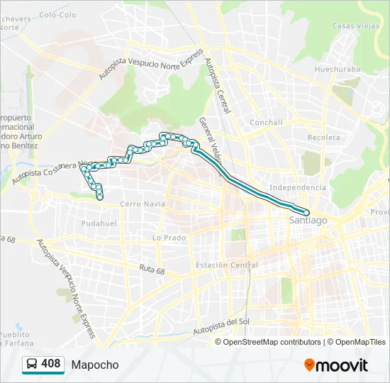 408 Micro Line Map