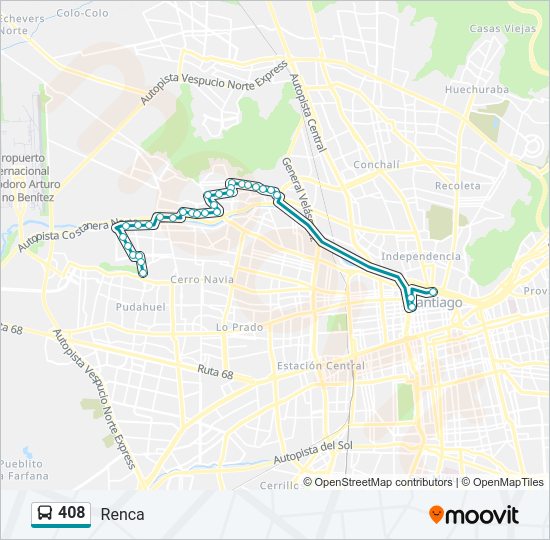 Mapa de 408 de Micro