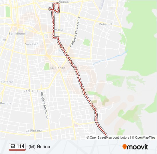 114 Micro Line Map