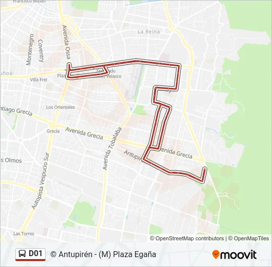 D01 Micro Line Map