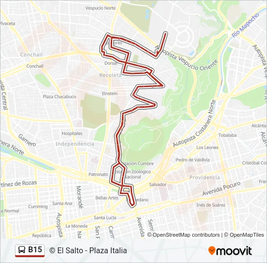 B15 Micro Line Map