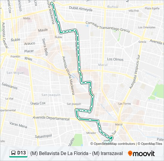 Mapa de D13 de Micro