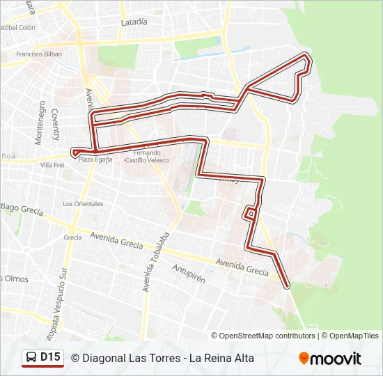 D15 Micro Line Map