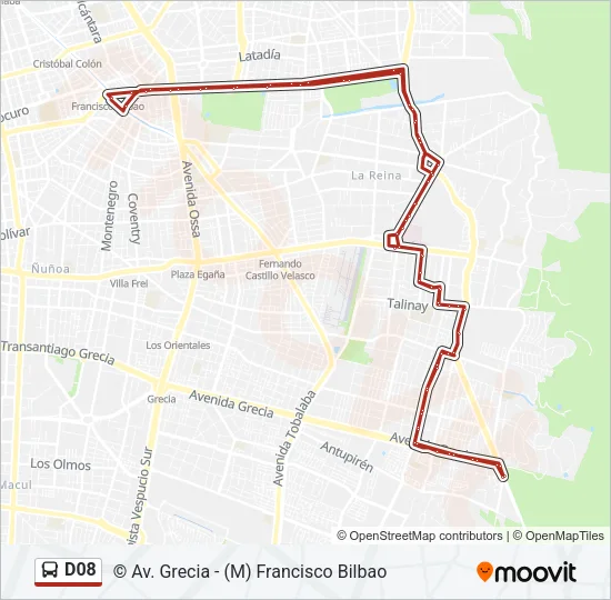 D08 Micro Line Map