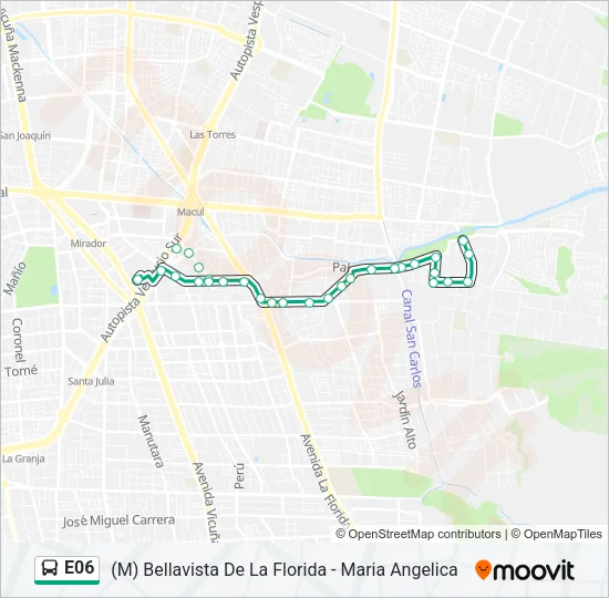 E06 Micro Line Map