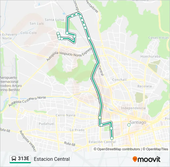 313E Micro Line Map