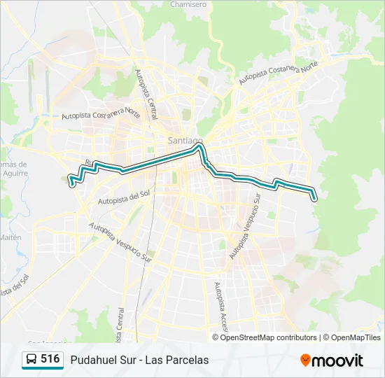 516 Micro Line Map