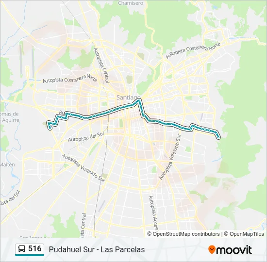 516 Micro Line Map