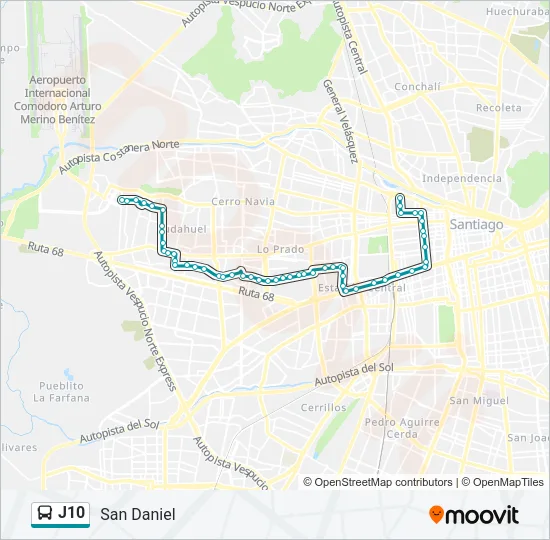 J10 Micro Line Map