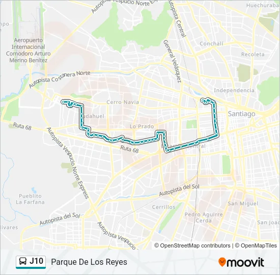 J10 Micro Line Map