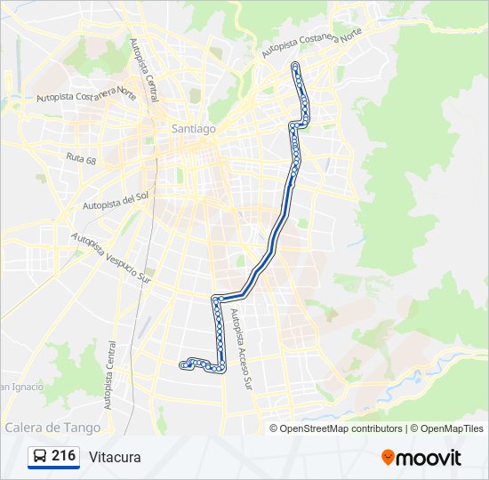 216 Micro Line Map